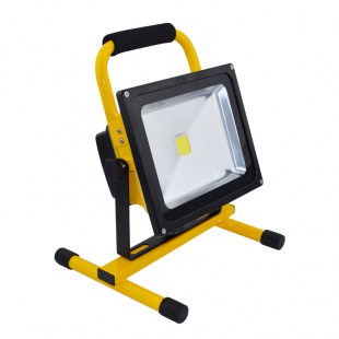 Portable outdoor new mini movable 40w rechargeable led flood light