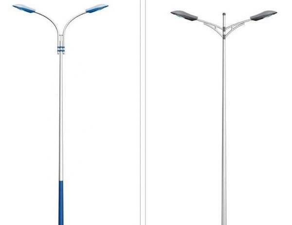Street lamps are usually classified according to the shape of the light emitted.