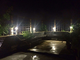 Garden Light from India customer