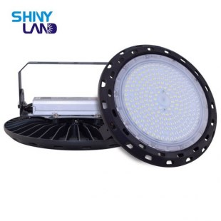 150W UFO LED Shop High Bay Light 5 Years Warranty 800W HPS/MH Equivalent 19500LM 6500K Daylight White Light IP65 Waterproof Commercial Warehouse Lighting Fixture Industrial Factory Shopping
